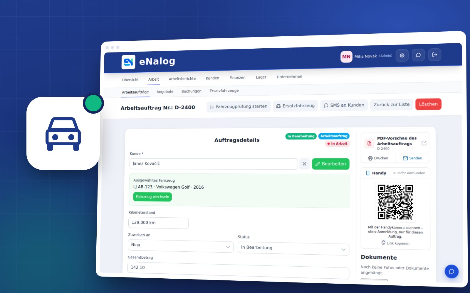 eNalog: Vozila in mobilnost