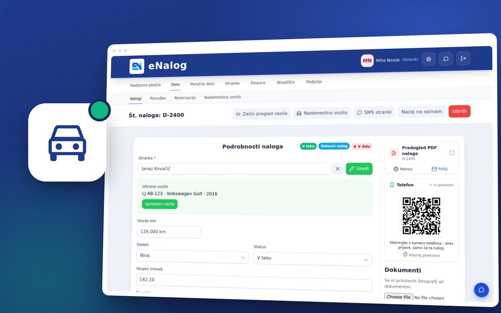 eNalog: Vozila in mobilnost